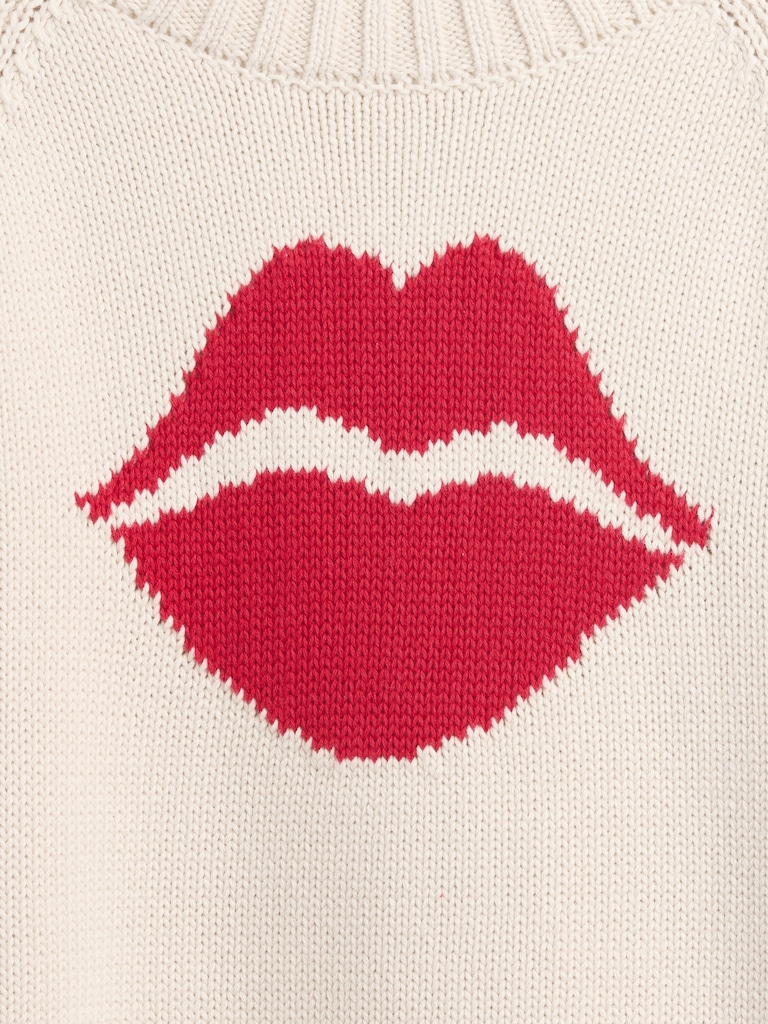 100% Cotton Kiss Raglan Sweater