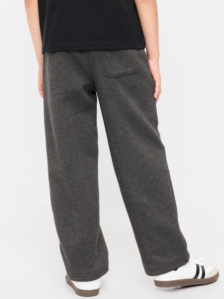Straight Fleece Sweatpants for Boys