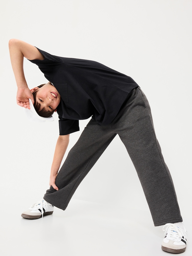 Straight Fleece Sweatpants for Boys