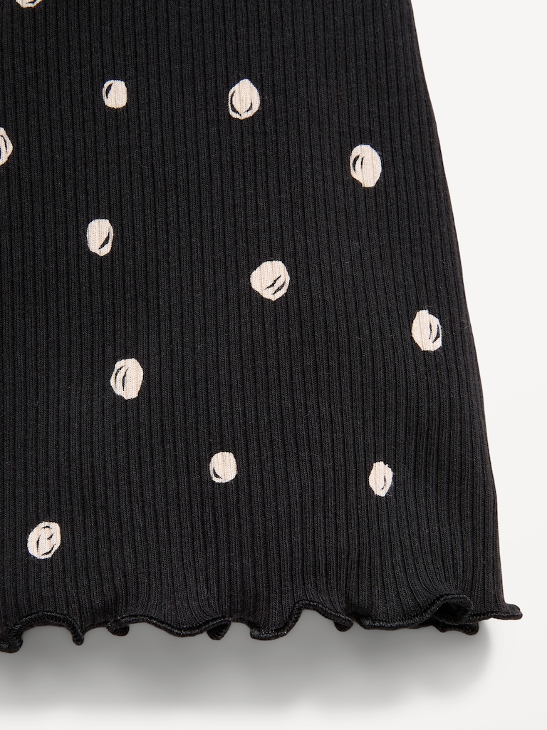 Ribbed Flare Leggings for Toddler Girls