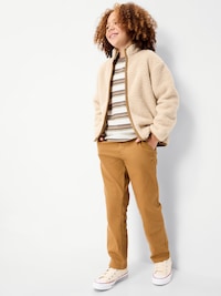 Uniform Straight Leg Pants for Boys