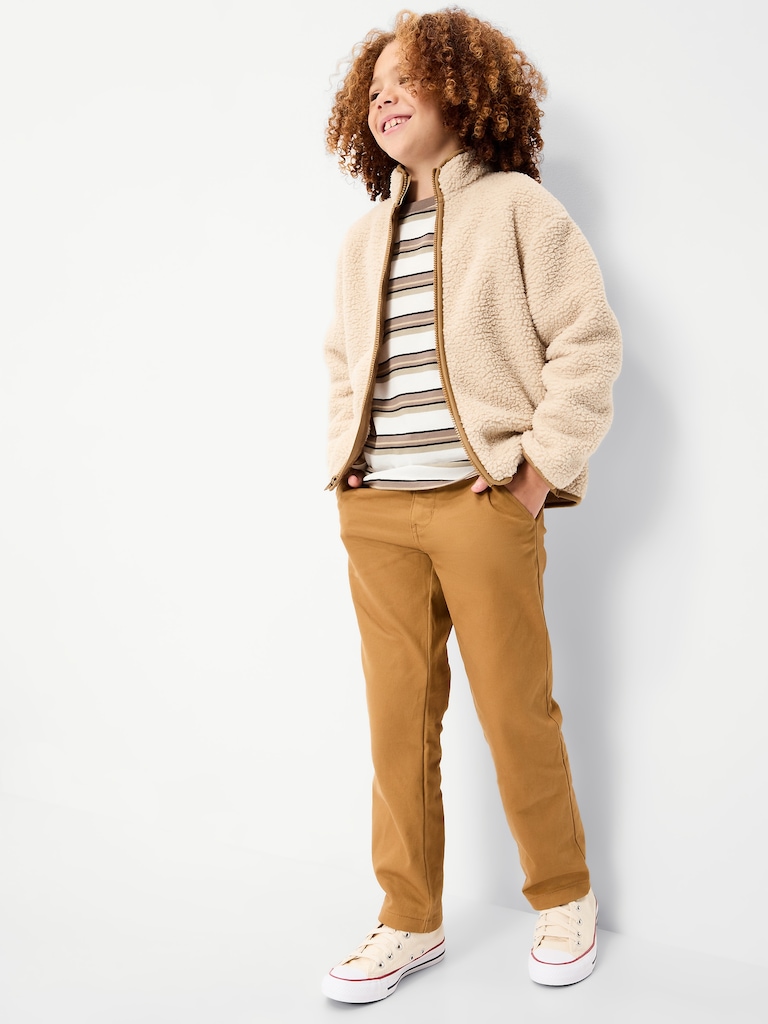 Uniform Straight Leg Pants for Boys