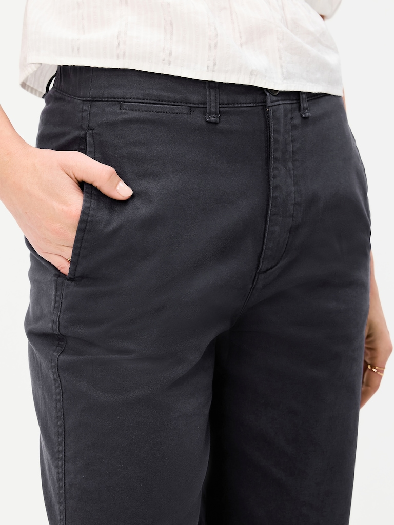 High-Waisted OGC Chino Full Length Straight Pants