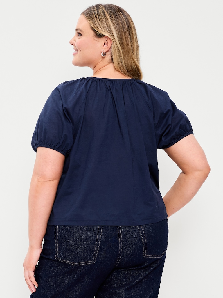 Airy Button-Down Top