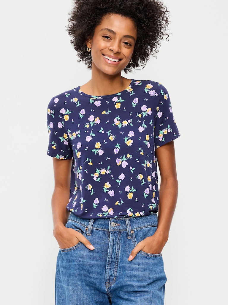 Luxe Crew-Neck T-Shirt