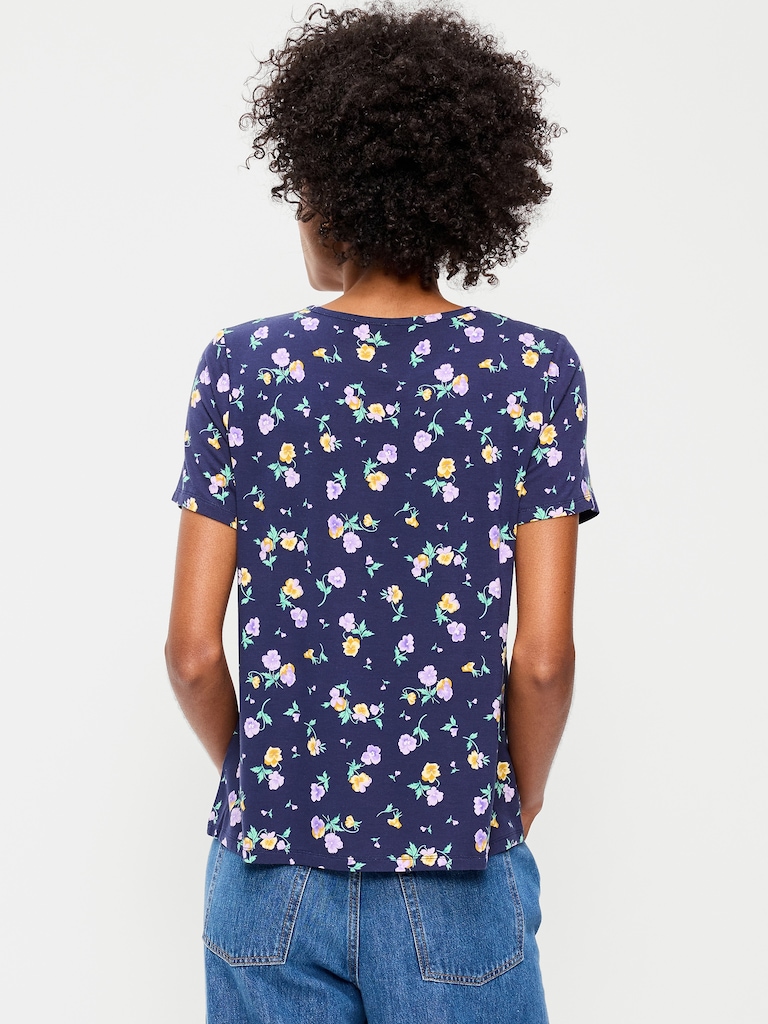 Luxe Crew-Neck T-Shirt