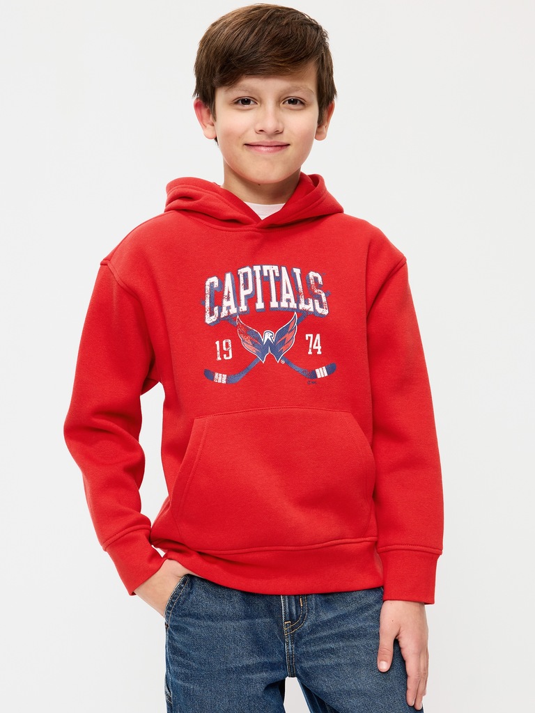 NHL Graphic Gender-Neutral Hoodie for Kids