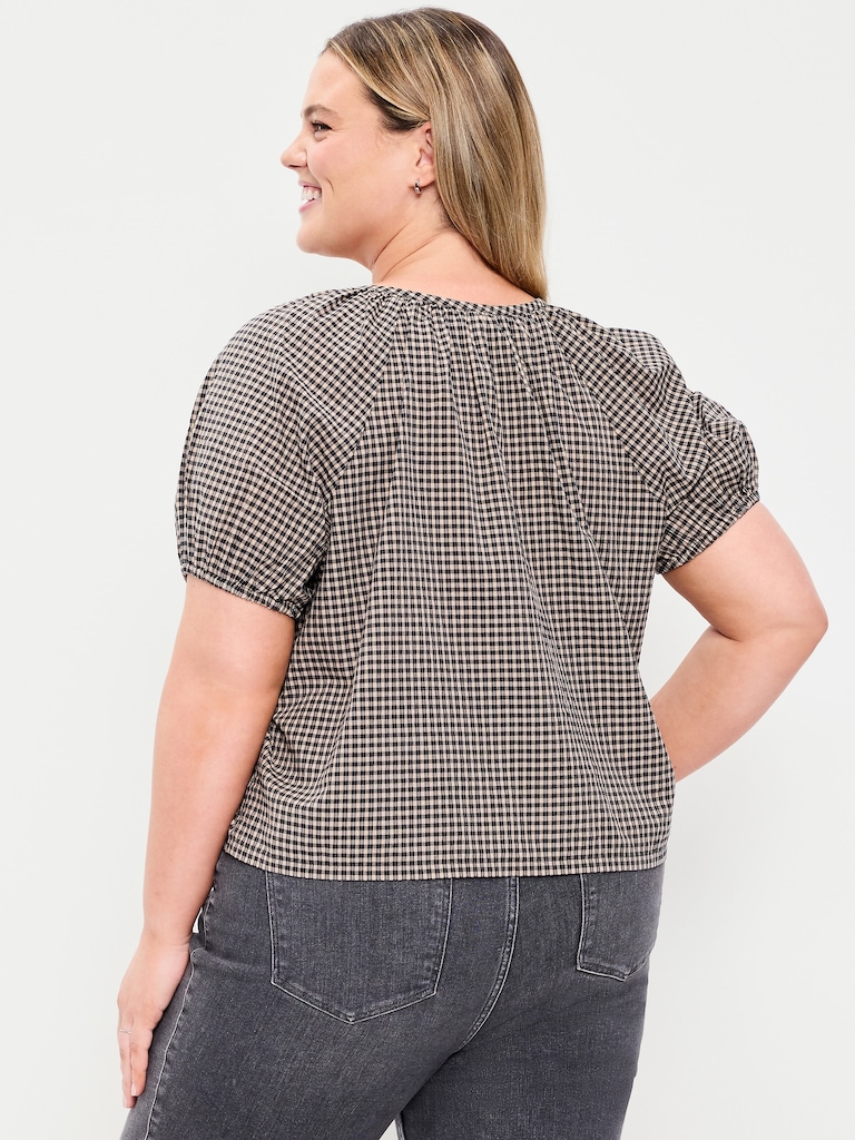 Airy Button-Down Top