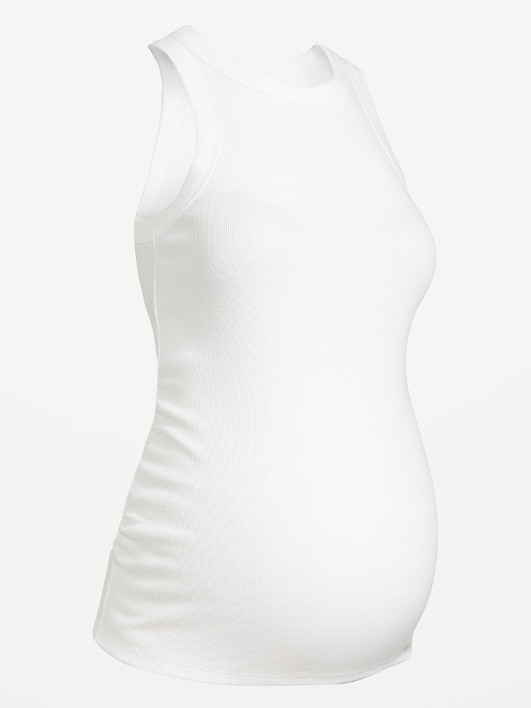 Maternity High-Neck Tank Top