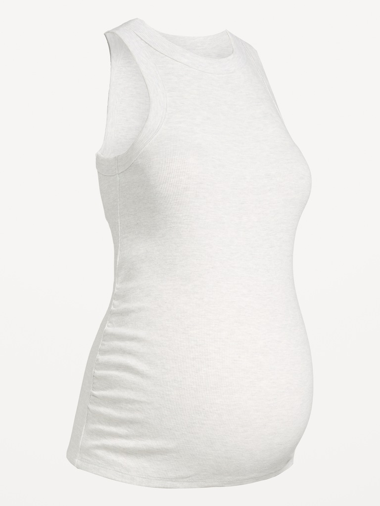 Maternity High-Neck Tank Top