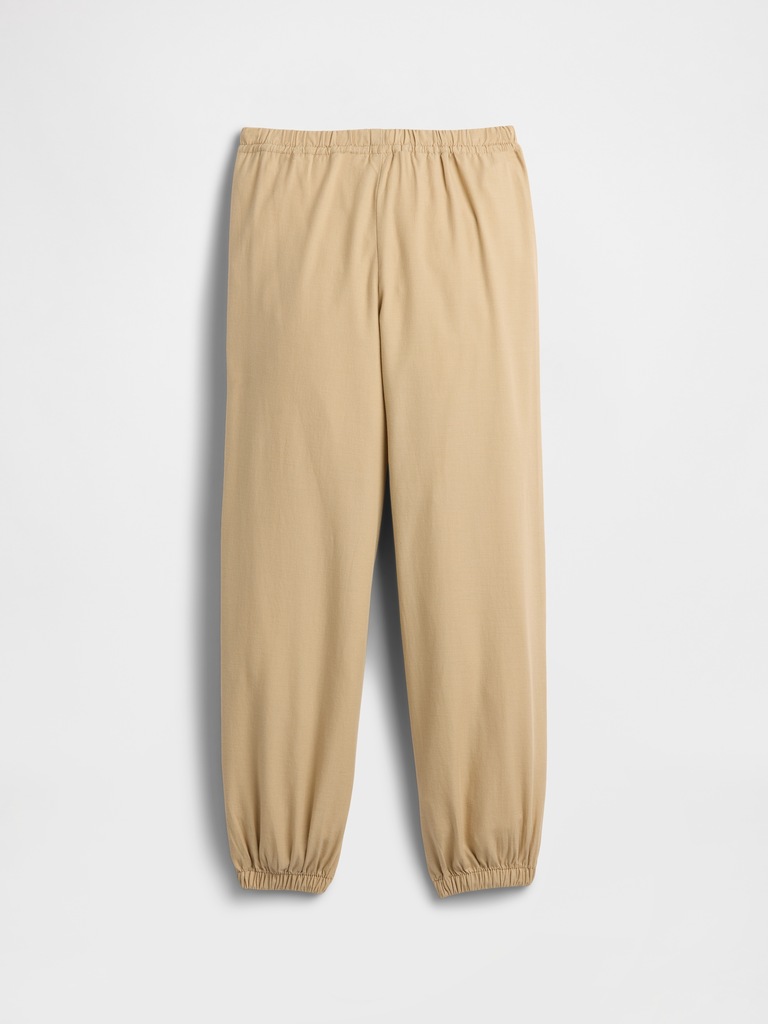 Kids Pull-On Twill Utility Joggers