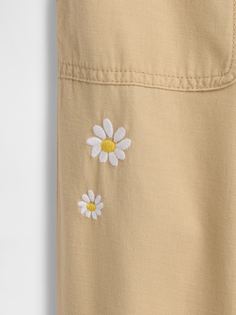 Kids Pull-On Twill Utility Joggers