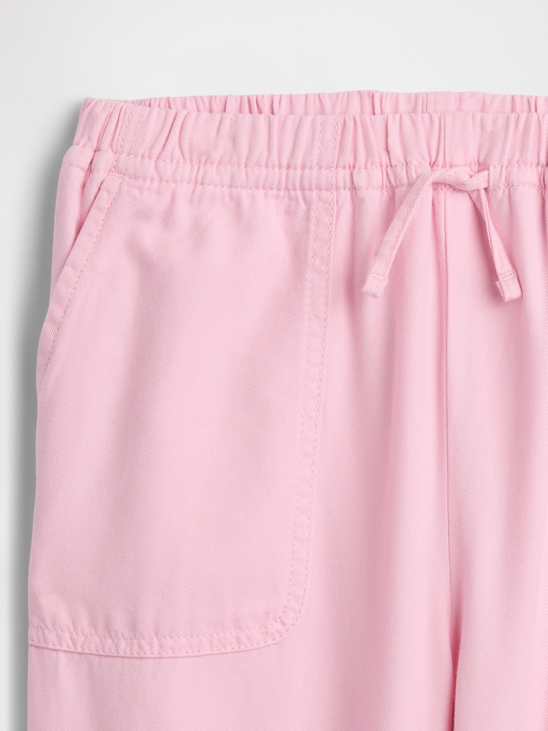 Kids Pull-On Twill Utility Joggers