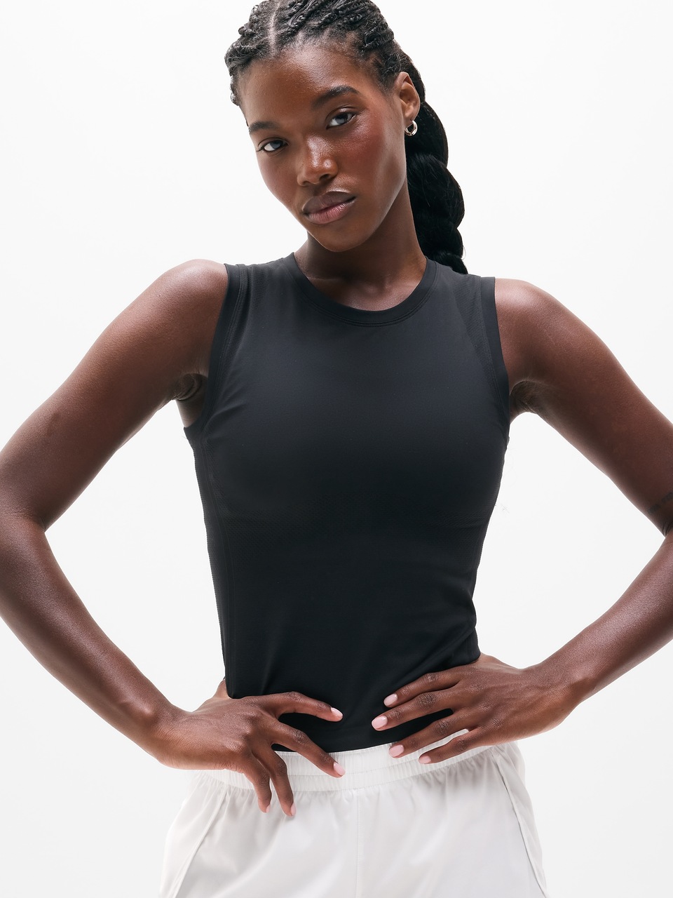 V-Neck Hardware One-Piece Swimsuit