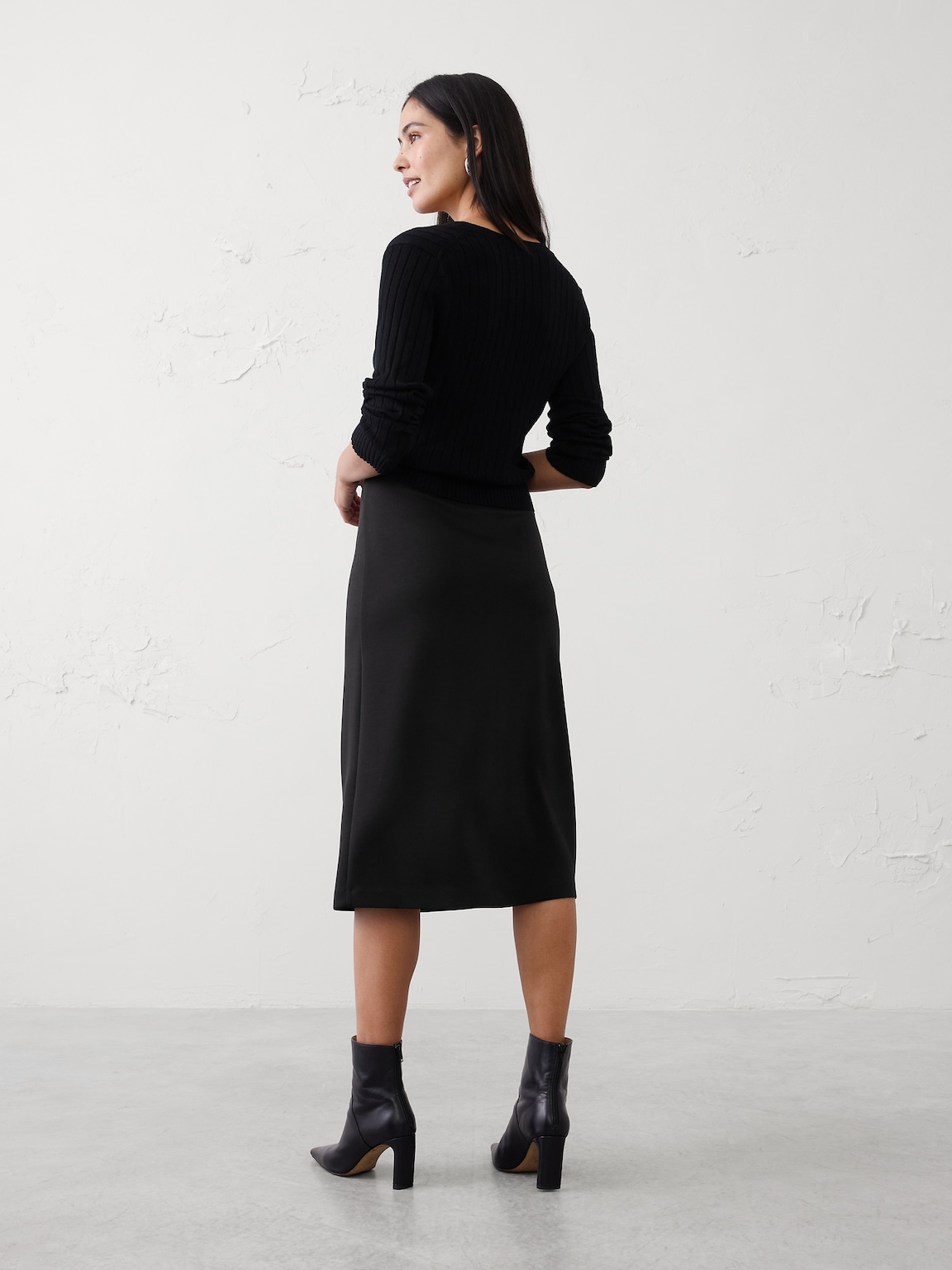 Soft Touch Midi Skirt