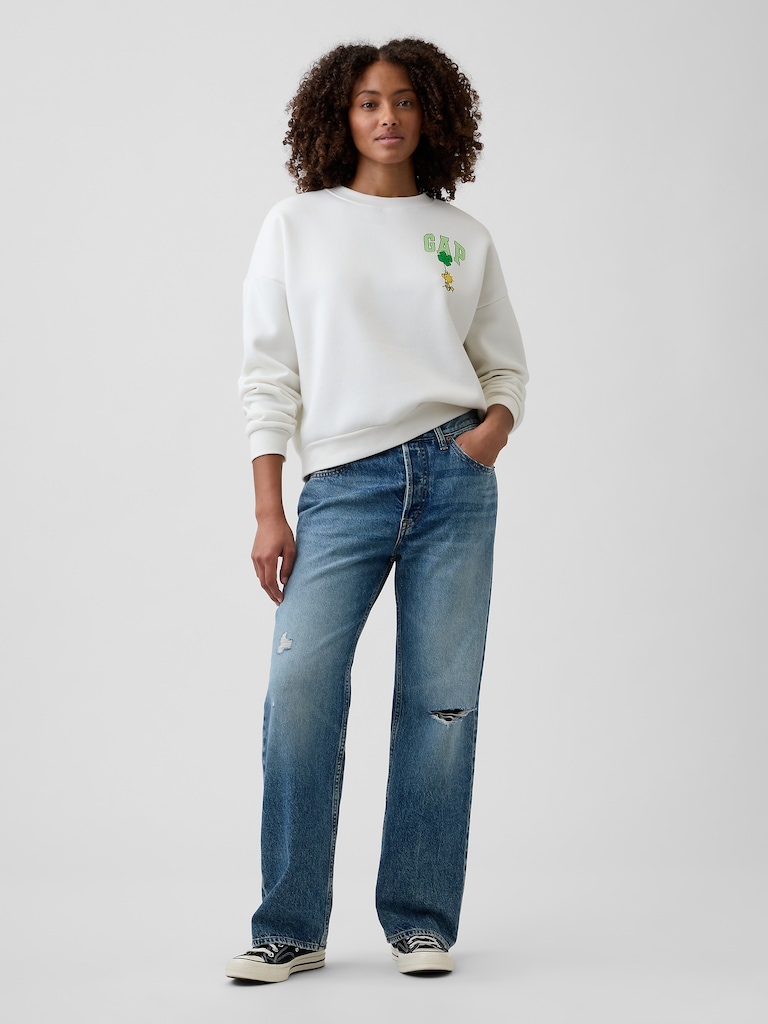 Peanuts Oversized Wedge Sweatshirt