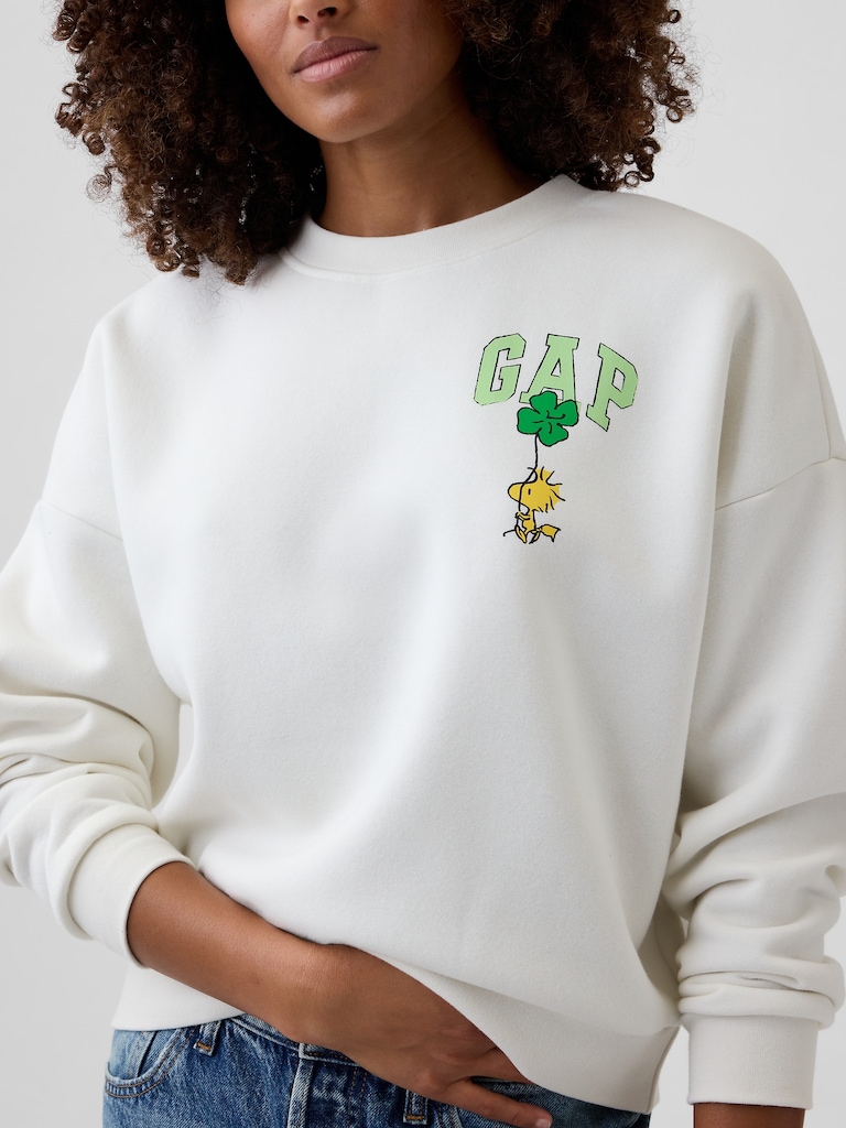 Peanuts Oversized Wedge Sweatshirt