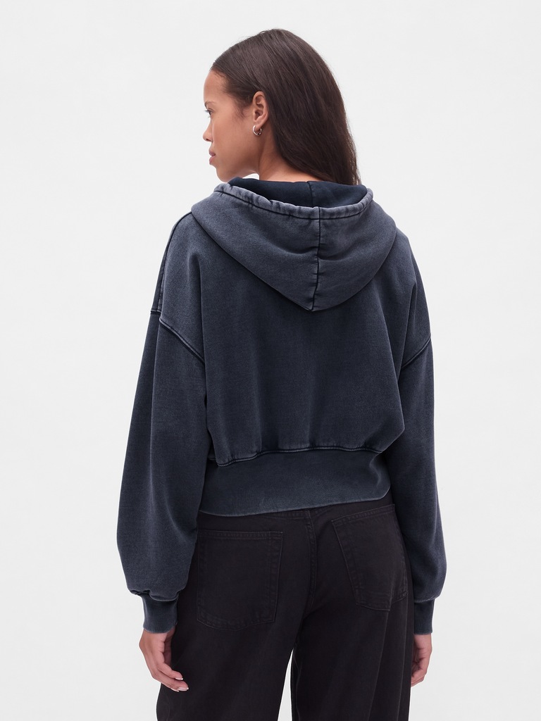 VintageSoft 1969 Logo Zip Hoodie