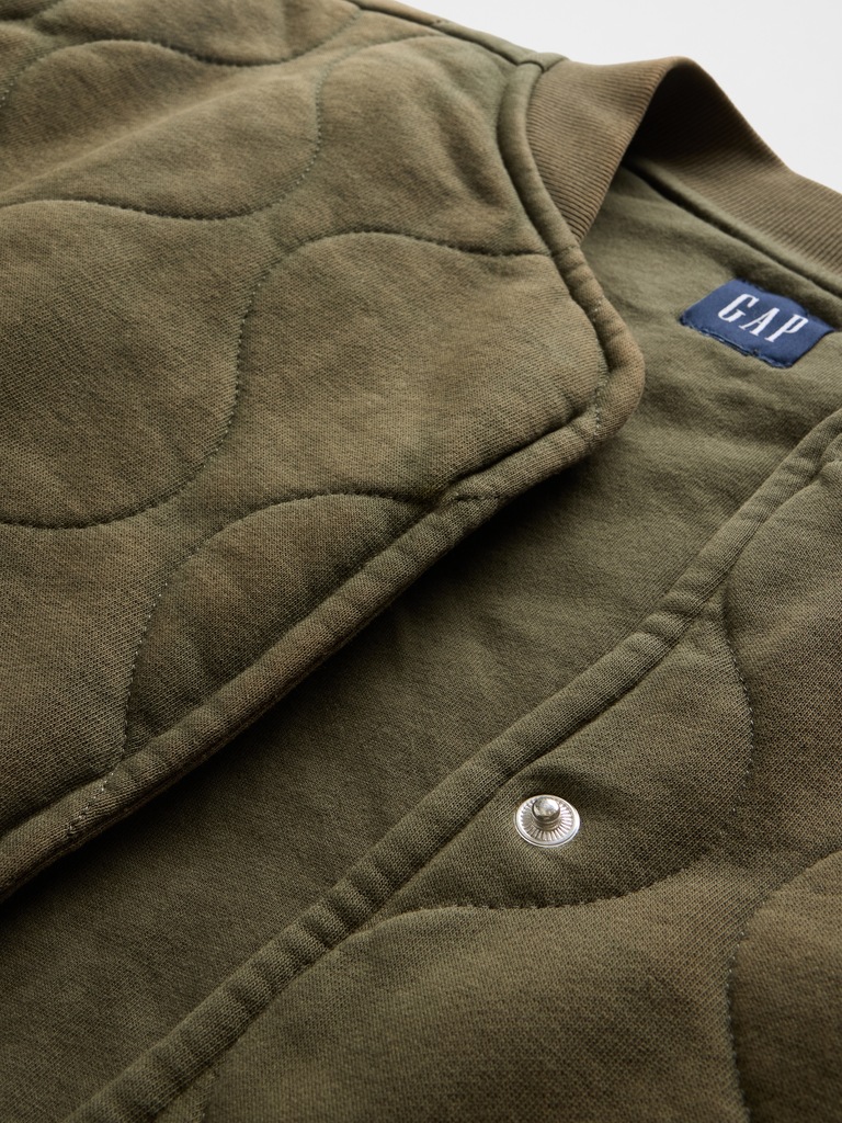 VintageSoft Quilted Oversized Jacket