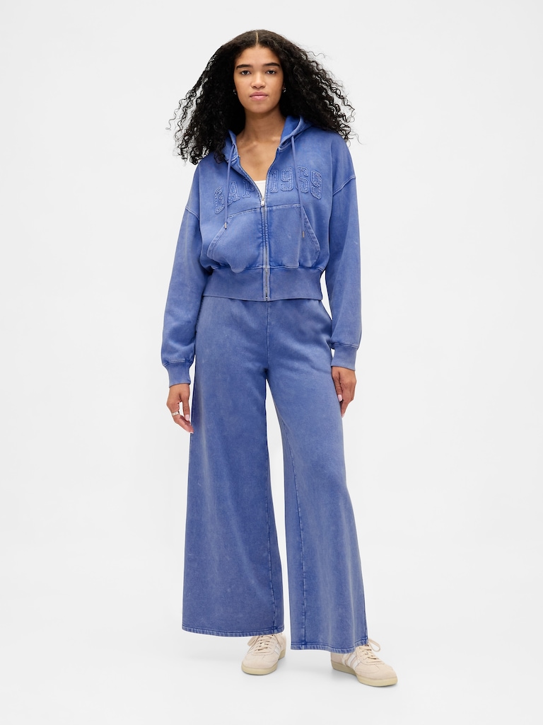 VintageSoft 1969 Logo Zip Hoodie