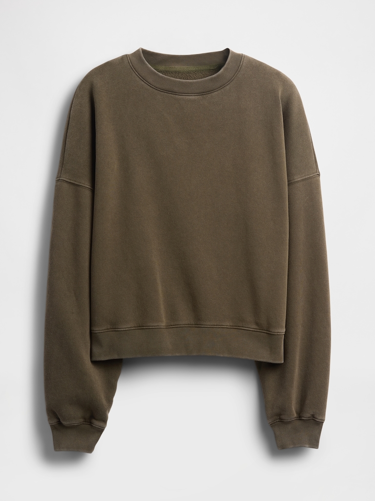 VintageSoft Wedge Crewneck Sweatshirt
