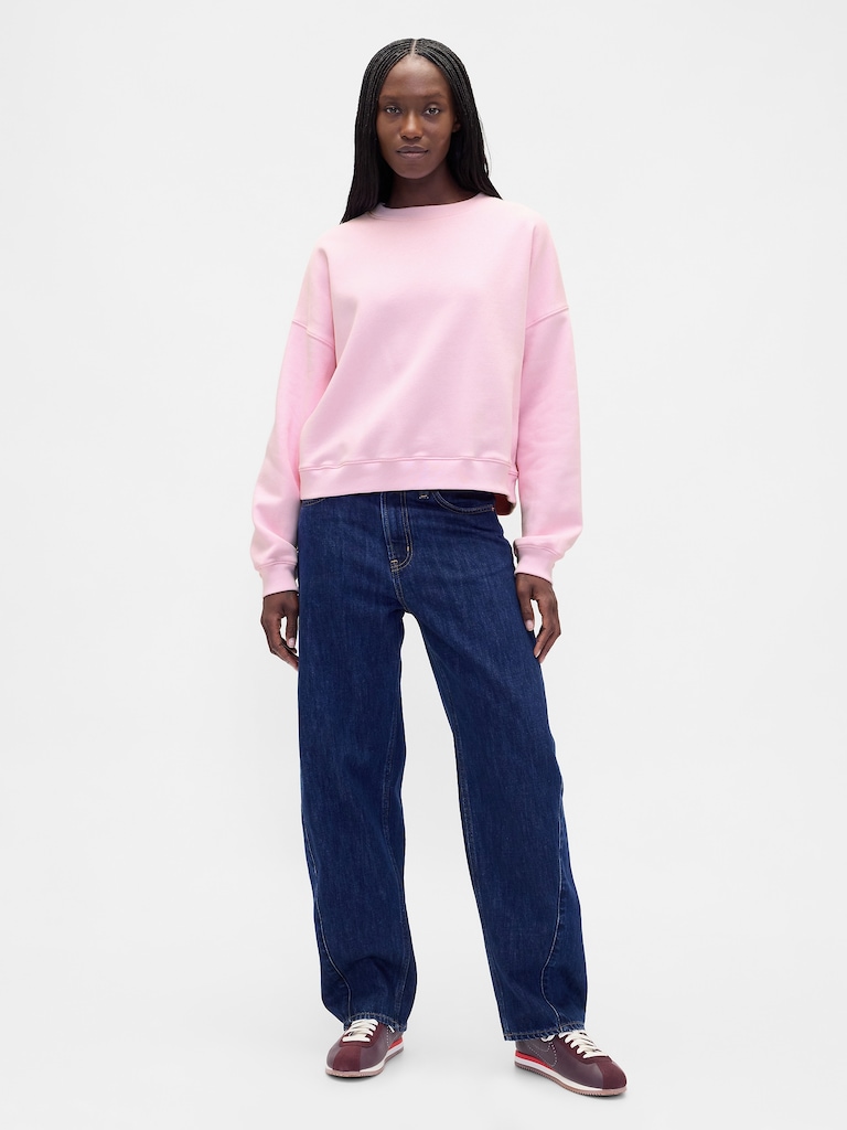 VintageSoft Wedge Crewneck Sweatshirt