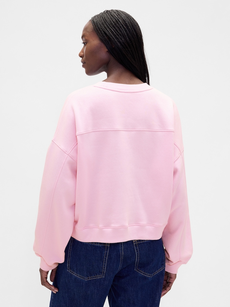 VintageSoft Wedge Crewneck Sweatshirt