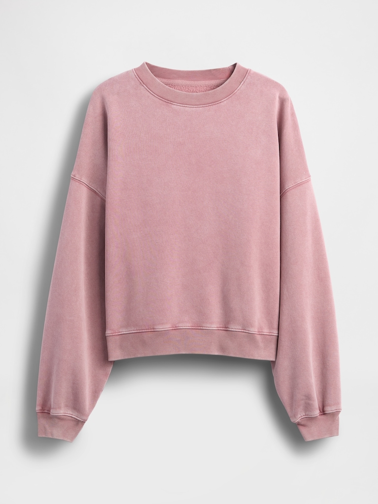 VintageSoft Wedge Crewneck Sweatshirt