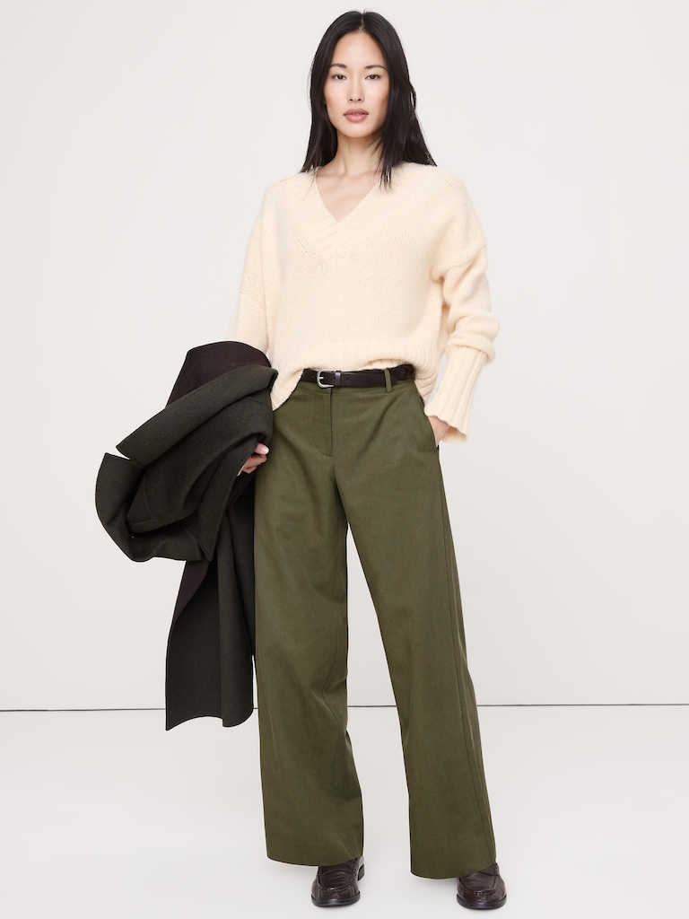 The Everyday Wide-Leg Pant in Tencel™-Cotton