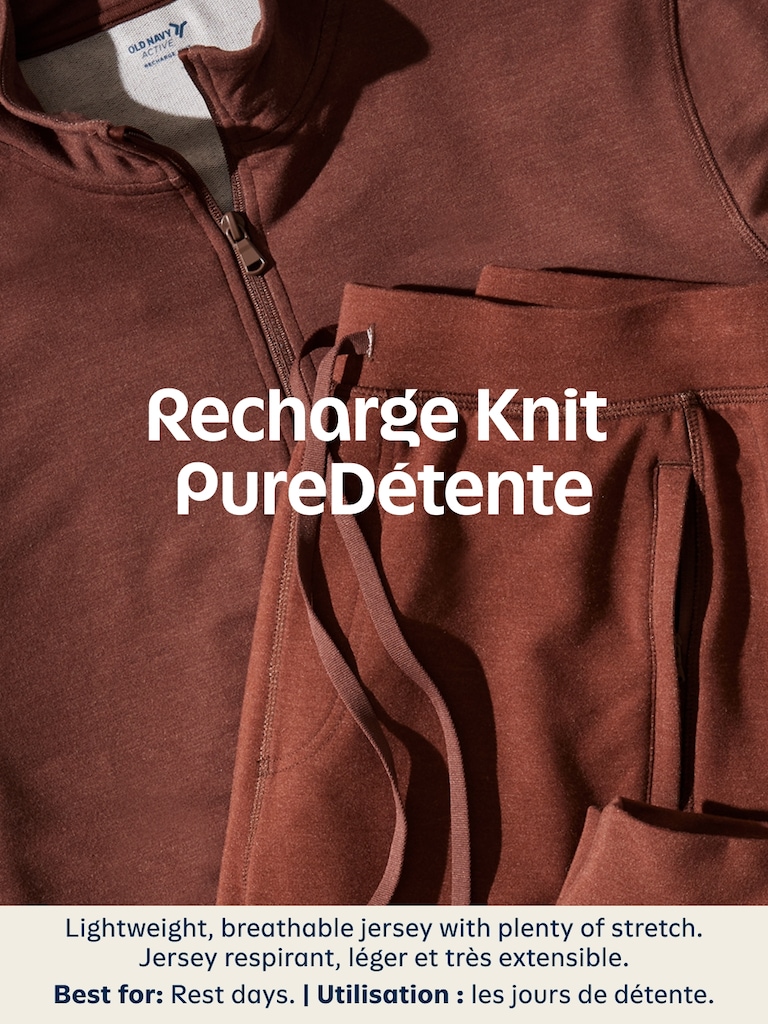 Recharge Knit Pullover Hoodie