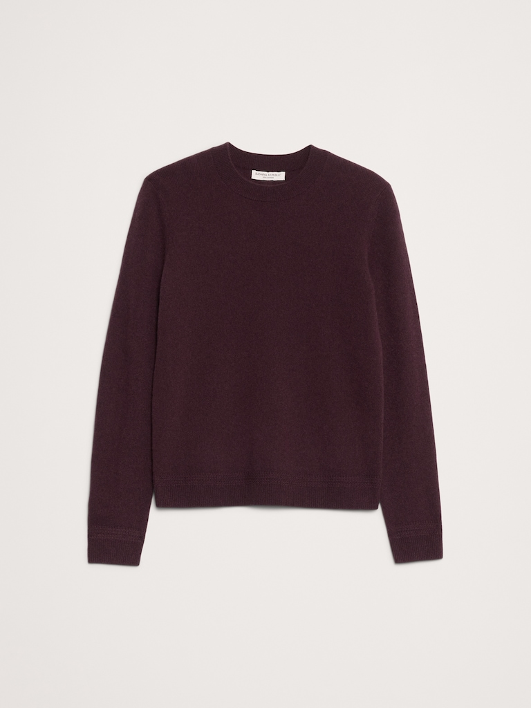 Lightweight Cashmere Crew-Neck Sweater