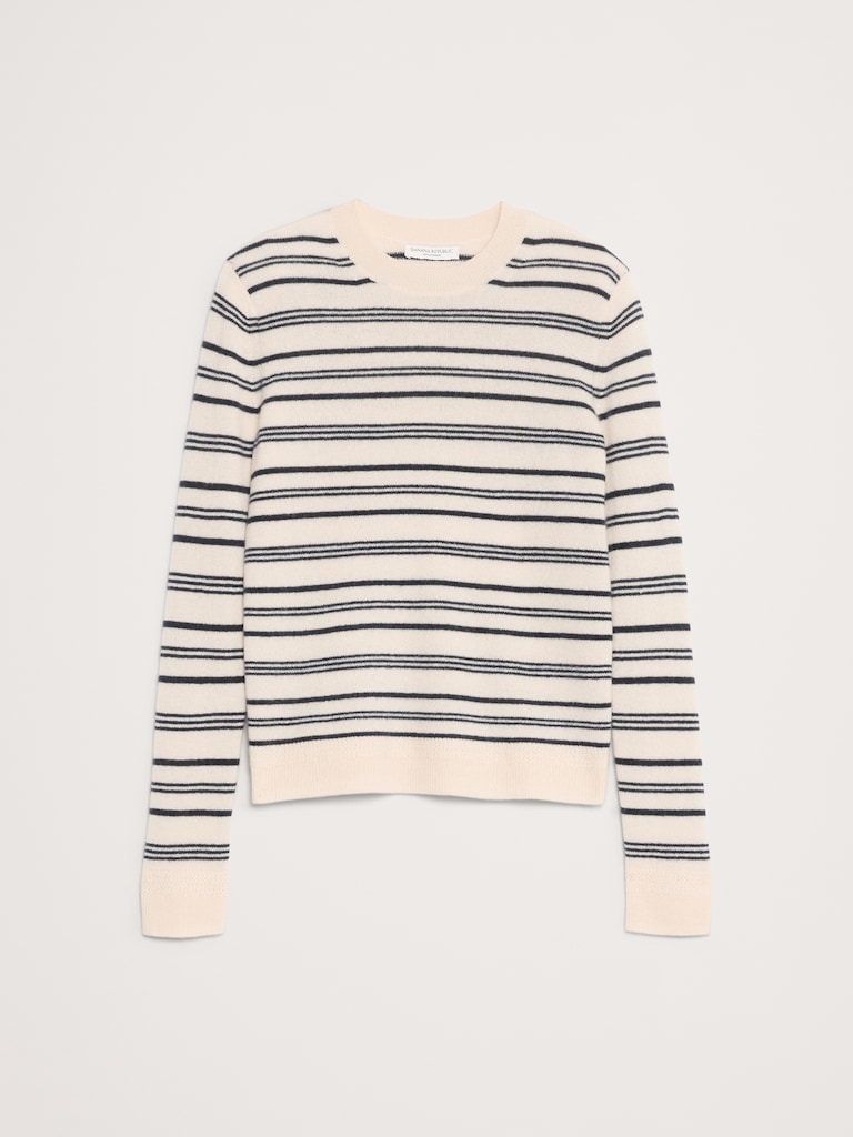Lightweight Cashmere Crew-Neck Sweater