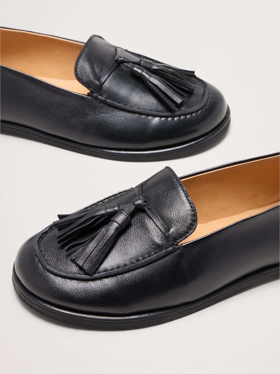 Italian Leather Tassel Loafer