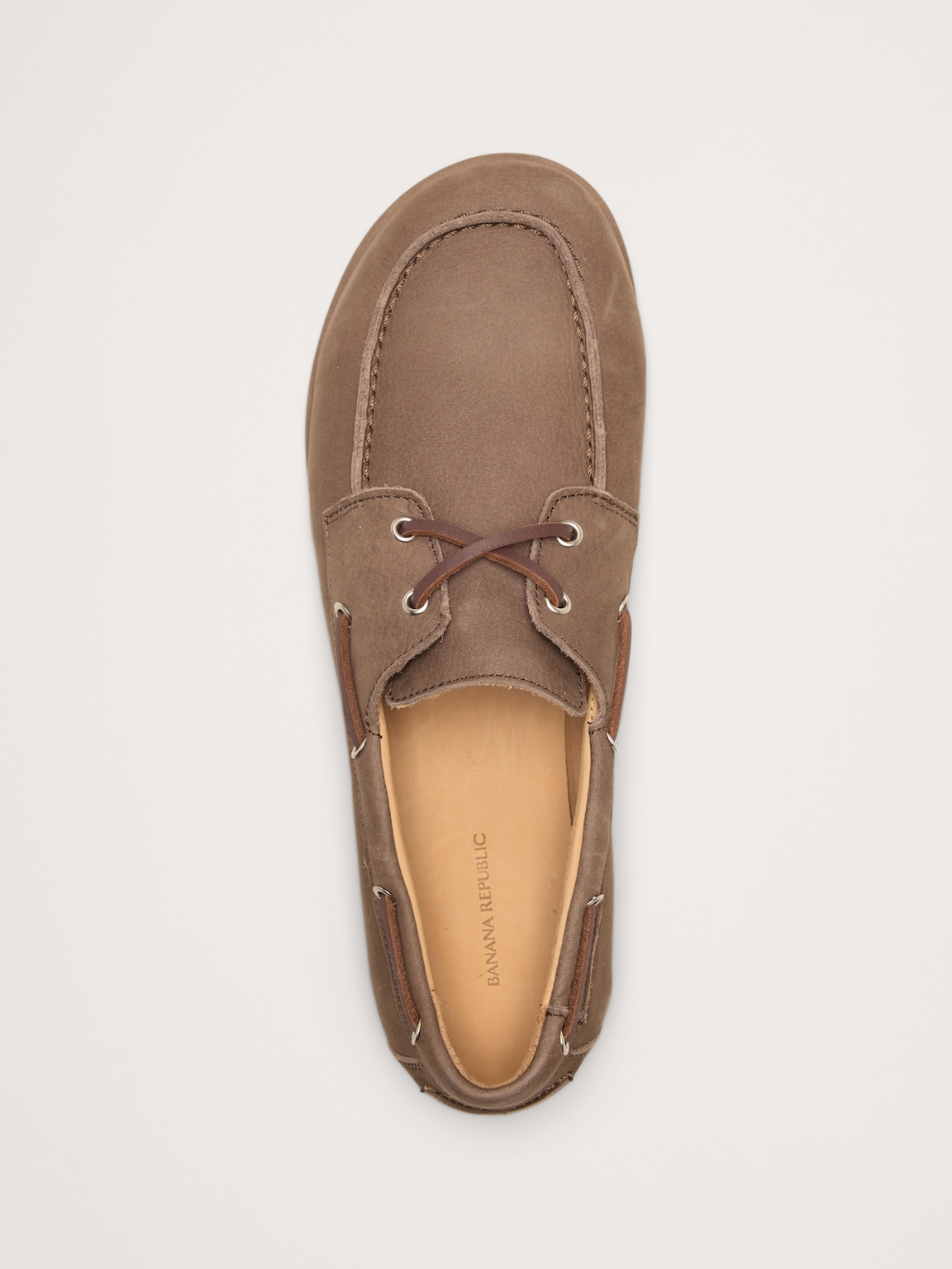 Italian Nubuck Leather Boat Shoe