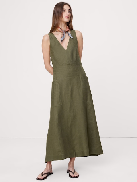 Women's Green Dresses & Jumpsuits | Banana Republic