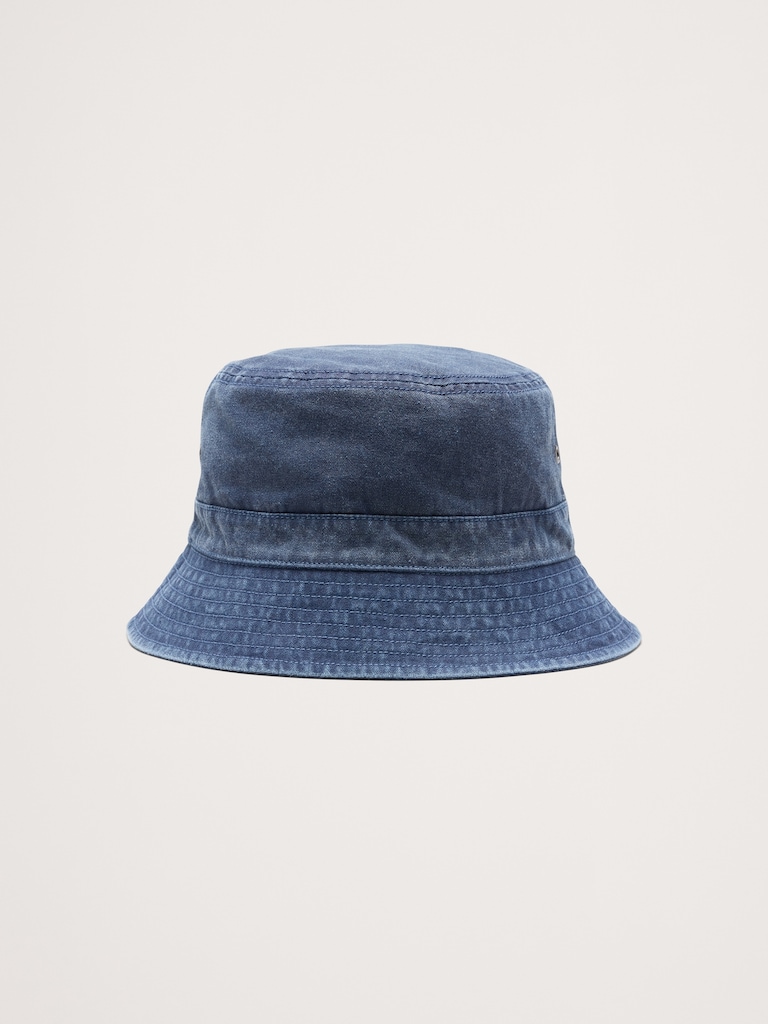 Cotton Canvas Bucket Hat