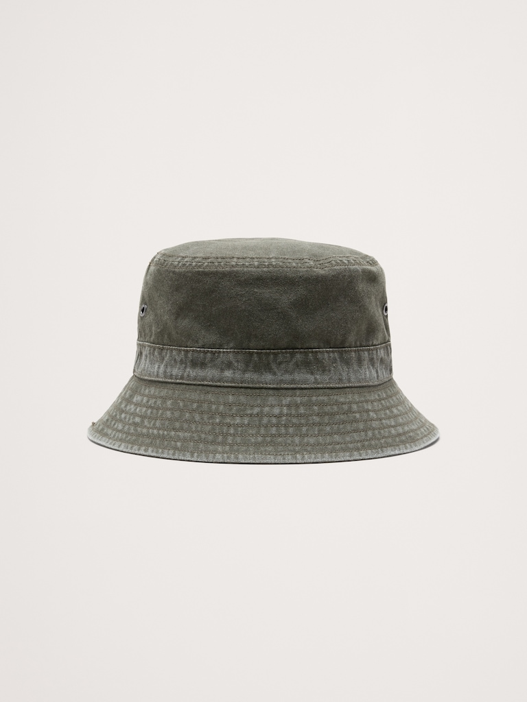 Cotton Canvas Bucket Hat