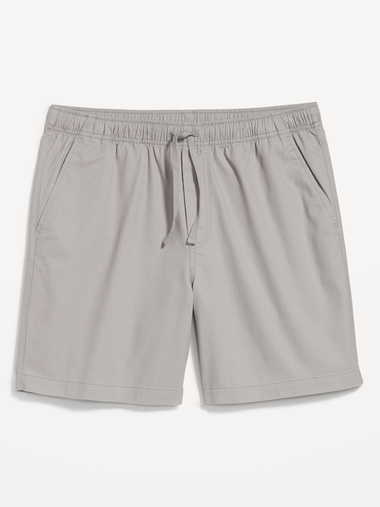 Twill Jogger Shorts -- 7-inch inseam