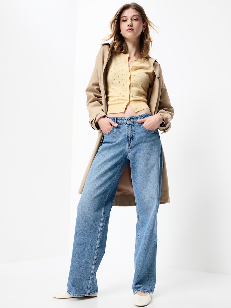 SoSoft Lite Cropped Pointelle Cardigan