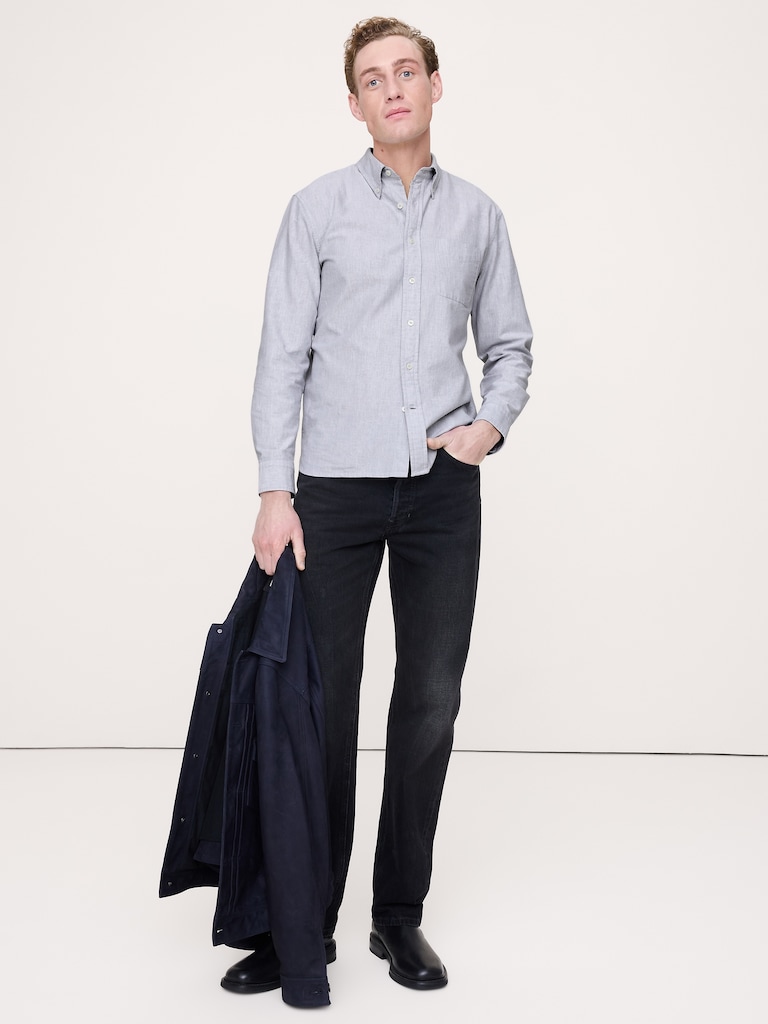 Standard-Fit Oxford Shirt