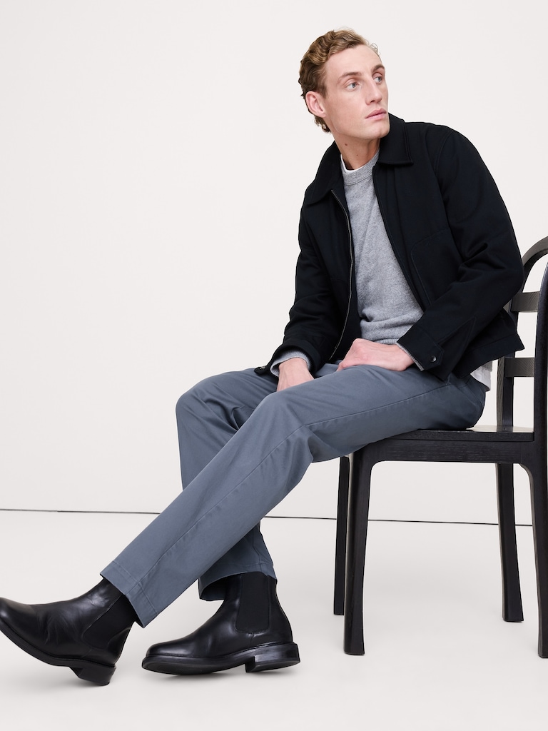 Straight Lived-In Chino