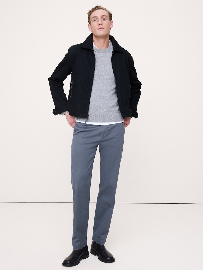 Straight Lived-In Chino