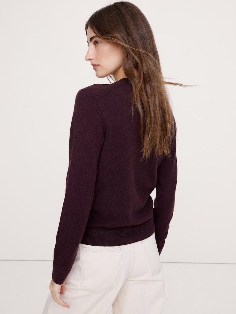Lightweight Cashmere Crew-Neck Sweater