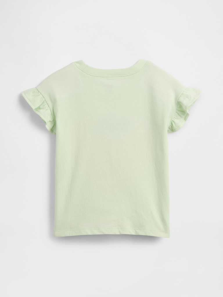babyGap Ruffle 3D Graphic T-Shirt