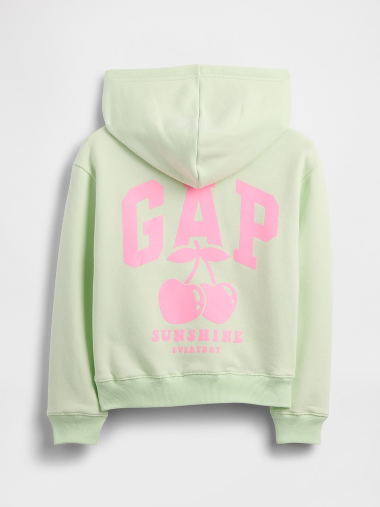 Kids Relaxed Gap Logo Zip Hoodie