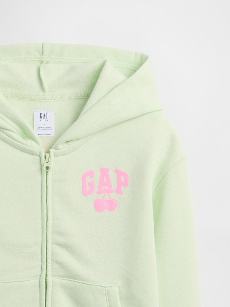 Kids Relaxed Gap Logo Zip Hoodie