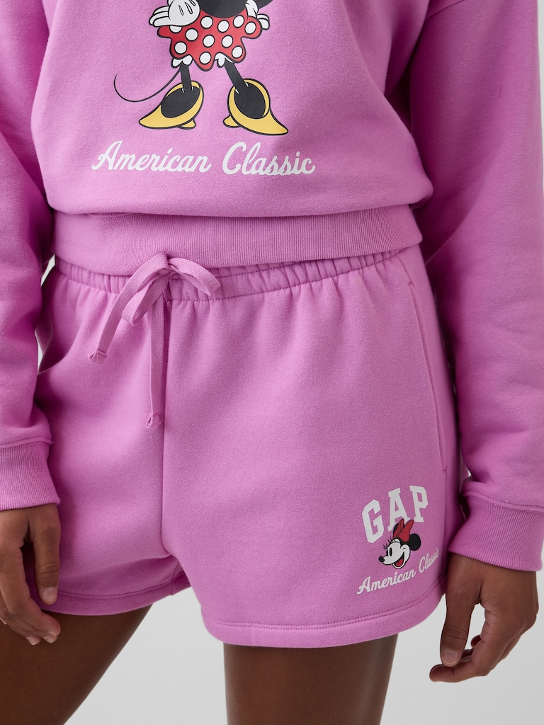 Gap × Disney Minnie Mouse Logo Shorts