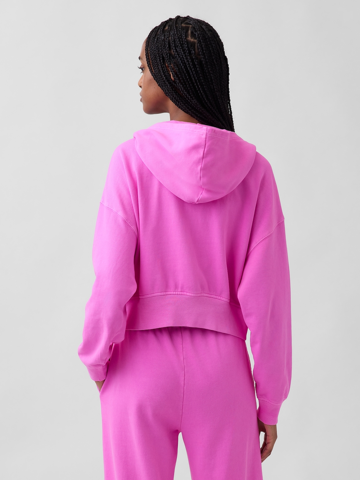 VintageSoft Terry Zip Hoodie