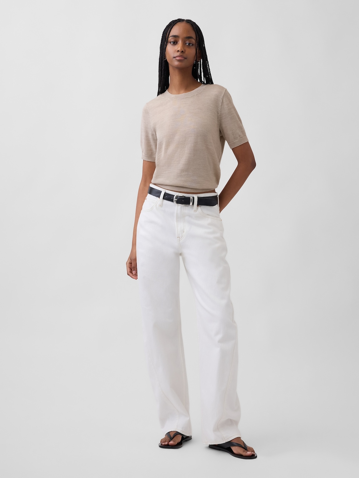 100% Merino Wool Sweater Top