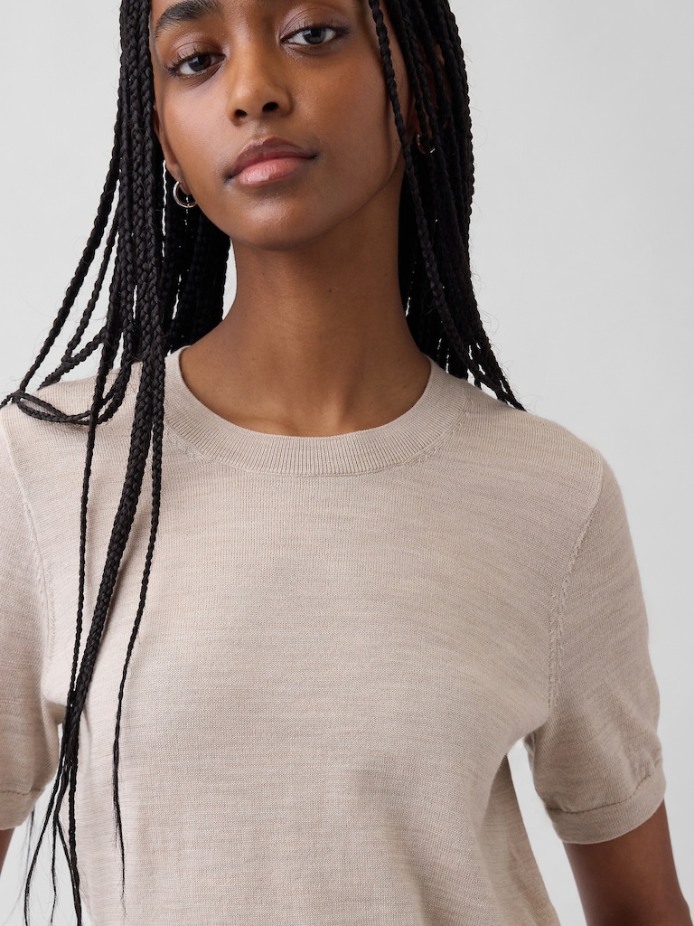 100% Merino Wool Sweater Top